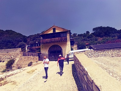 Hilandarska luka Jovanjica, Sveta Gora